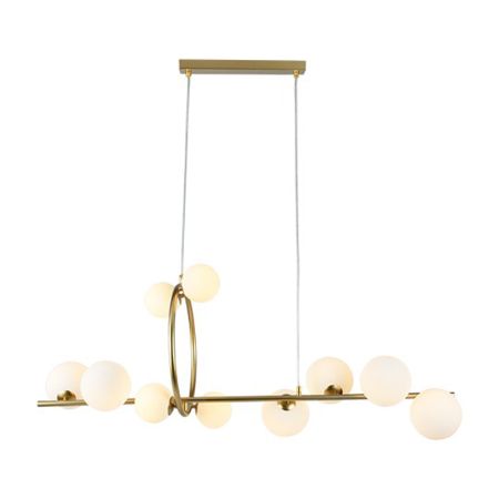 M10469-10 G luster zlatni 10xG9 Max.40W/220V Mitea Lighting