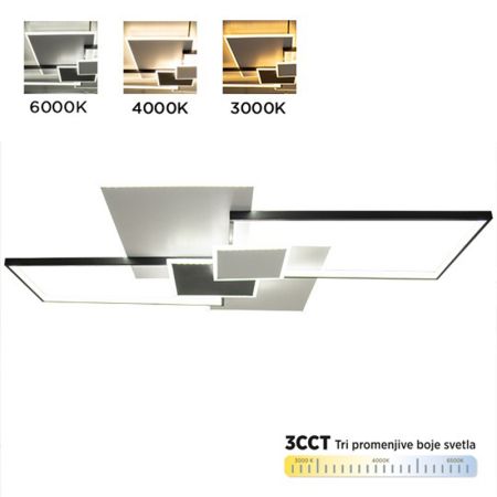 M205493-WB LED plafonska lampa crno-bela 3000-6000K Mitea Lighting (25 mes.)