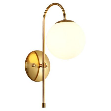 M0119-1Z BR zidna lampa staro zlato 1xG9 220V Mitea Lighting