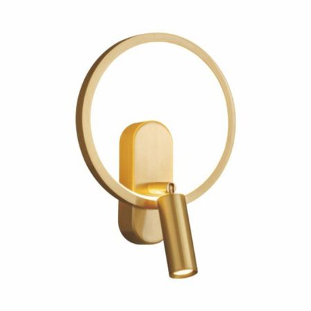 M10917-1Z BR LED zidna lampa staro zlato 7+5W 3000K Mitea Lighting