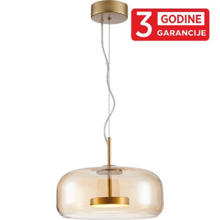 ECLIPTICA MAP9229-1A bronza+amber visilica 6W 3000K LED 3y Mitea Lighting