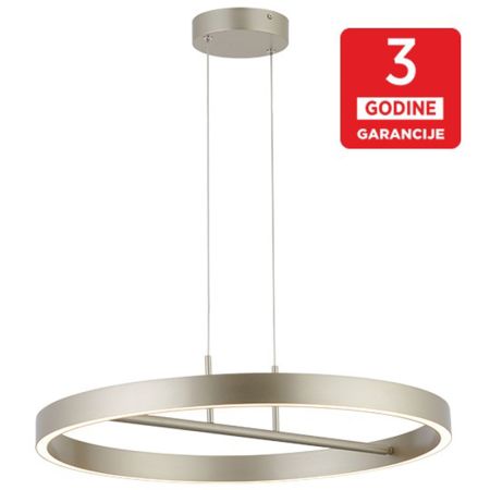 M10947 LED VISILICA 32W 3000K crna + šampanj zlatna 3Y Mitea Lighting