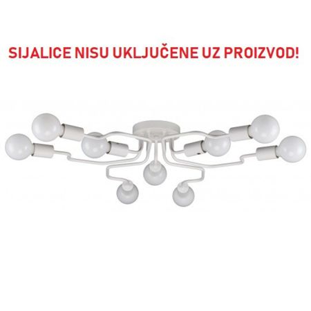 M11042-9 beli luster 9xE27 Max.60W/220V Mitea Lighting