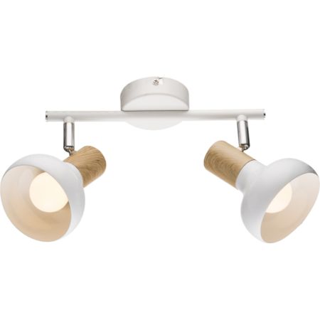 M160620 bela Spot lampa 2xE14 40W Mitea Lighting