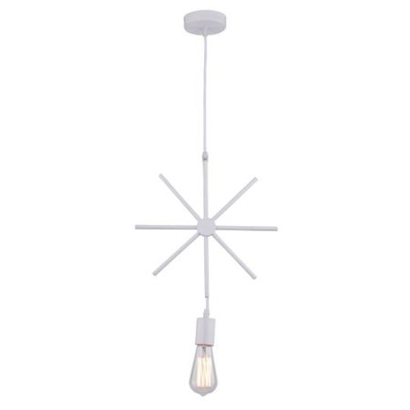 -R M161710 visilica bela zvezda 1xE27 Max.60W/220V Mitea Lighting