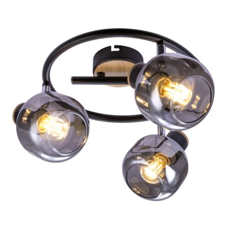 M180132 crna Spot lampa 3xE14 40W Mitea Lighting