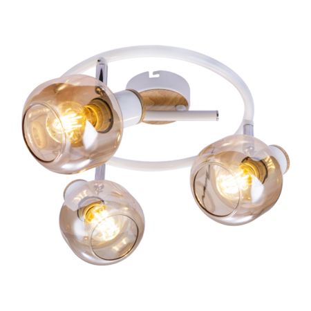 M180132 bela Spot lampa 3xE14 40W Mitea Lighting