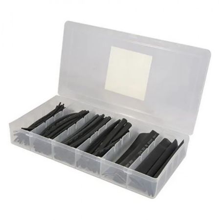 ME-100B set 6 termoskupljajućih bužira 1,5-13 crni 10cm Mitea Electric