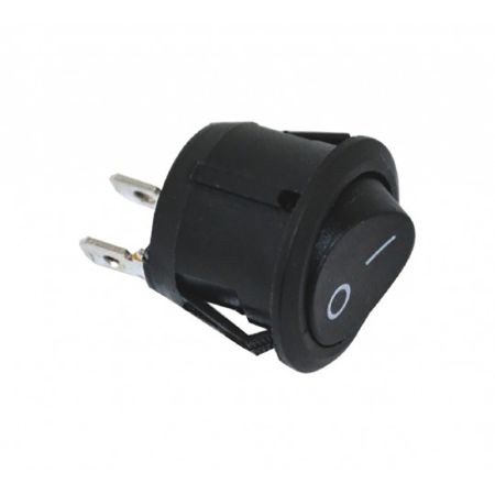 ME-DS-111B ugradni crni okrugli prekidač Mitea Electric