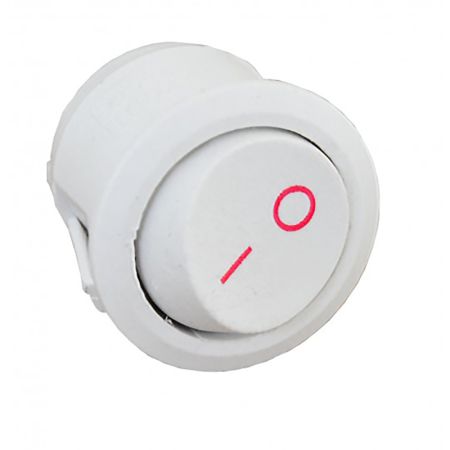 ME-D5-1111 ugradni beli okrugli prekidač Mitea Electric