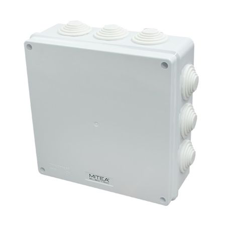 ME-K200x200x80mm razvodna kutija sa gumenom zaptivkom (12 uvodnica) IP65 Mitea Electric