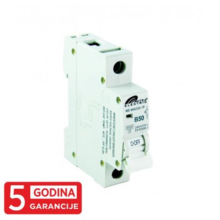 ME-50 Automatski osigurač B50A 4.5Ka 240/415V tipB 5Y Mitea Electric
