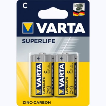 Bat. Superlife R14 1.5V Varta