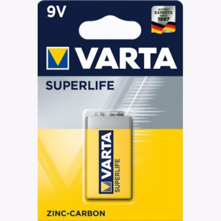 Bat. Superlife 6F22 9V Varta