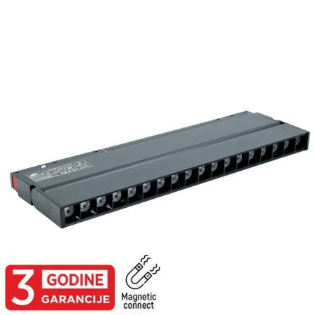 M204012-335 4000K 18W 48V LED magnetna zglobna linearna svetiljka 24° 335x22x105mm 3Y Mitea Lighting