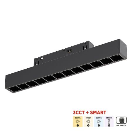 M204007-220 12W 48V 3000/4000/6000K CCT+SMART LED magnetna svetiljka 24* Mitea Lighting