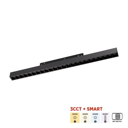 M204009-452 24W 48V 3000/4000/6000K CCT+SMART LED magnetna svetiljka 24* Mitea Lighting