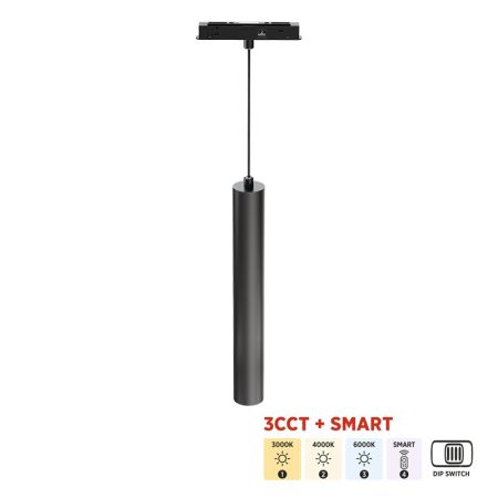 M204023 7W 48V 3000/4000/6000K CCT+SMART LED magnetna viseca svetiljka 24* Mitea Lighting