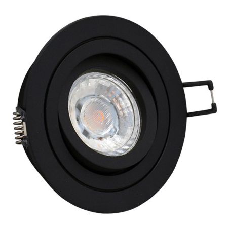 M206006 Ugradna svetiljka crna okrugla Mitea Lighting