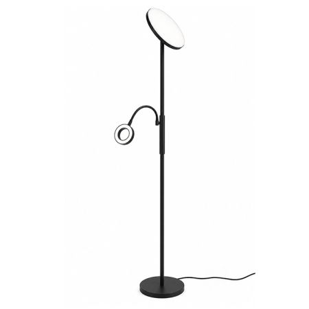 M71-C 27W + 7W CCT 3000-6000K crna LED podna lampa sa TOUCH dimerom Mitea Lighting
