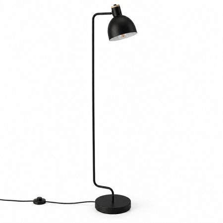 M31-C crna podna lampa sa podnim prekidačem E27 Mitea Lighting