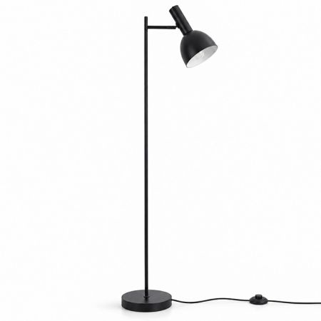 M32-C crna podna lampa sa podnim prekidačem E27 Mitea Lighting