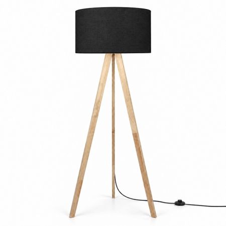 M46-C/BG crna podna lampa sa podnim prekidačem E27 Mitea Lighting
