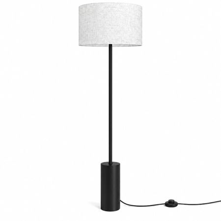 M48-C/BG crna podna lampa sa podnim prekidačem E27 Mitea Lighting