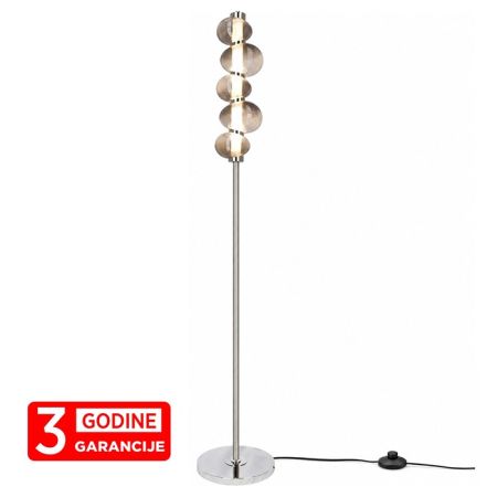 NIMBUS MAF9401-1 19W 3000K hrom+smoky LED podna lampa sa podnim prekidačem 3Y Mitea Lighting