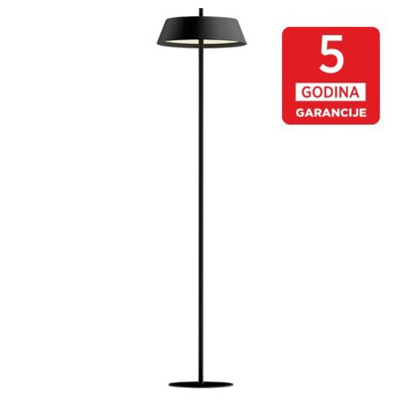 ORION MFL601S-350 B peskareno crna podna lampa  28W 3000K sa podnim dimer prekidačem LED 5y Mitea Lighting