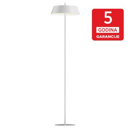 ORION MFL601S-350 W peskareno bela podna lampa  28W 3000K sa podnim dimer prekidačem LED 5y Mitea Lighting