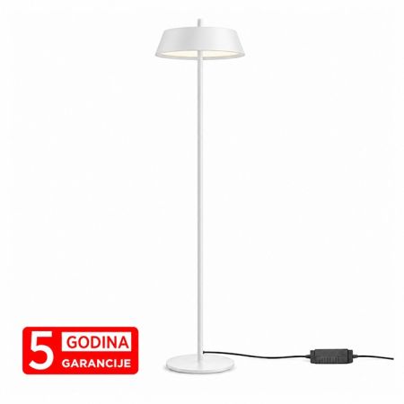 ORION MFL601S-350 W 28W 3000K peskareno bela LED podna lampa sa podnim dimer prekidačem 5Y Mitea Lighting