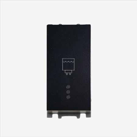 Panasonic 1M INDIKATORSKI prekidač za BOJLER sa indikatorom crni 16A WT8(WVTT10021BL)01 EU2 Thea Modular