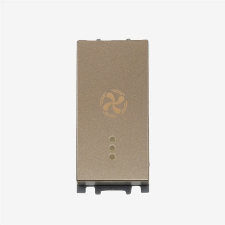 Panasonic 1M INDIKATORSKI prekidač za VENTILATOR sa indikatorom zlatni 16A WT8(WVTT10021DR)03 EU2 Thea Modular