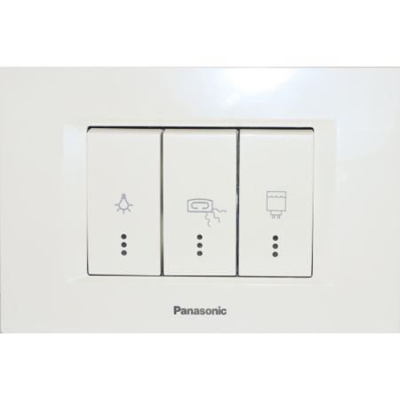 Panasonic 3M beli horizontalni kupatilski indikator sa indik. WT9(WVTT30025WH)-EU2 Thea Modular