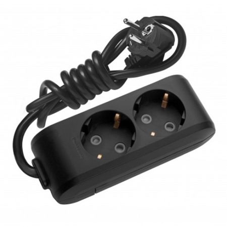 Panasonic CRNA priklj.prenosna dvostruka 2Mx5m 3x1,5mm2 16A 250V WLTB0425-2BL EU4 X-tendia
