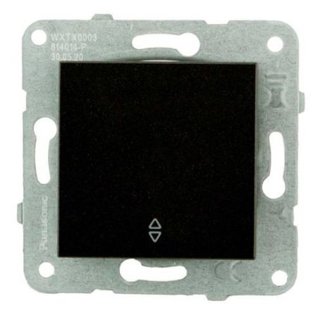 Panasonic naizmenični prekidač crni vijčani  10A 250V WKTT0003-2BL EU Karre Plus