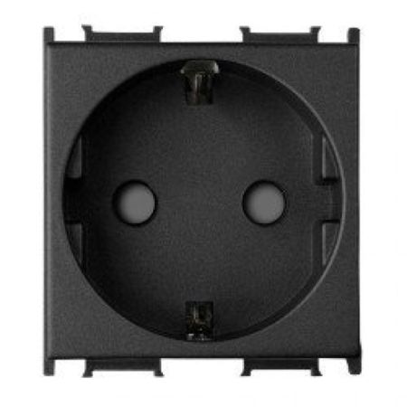 Panasonic 2M crna šuho priključnica II+DZ 16A 250V WVTT2212-1BL EU2 Thea Modular 