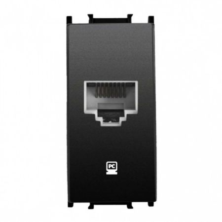 Panasonic 1M CAT5e crna kompj. priključnica WVTT1404-4BL EU2 Thea Modular