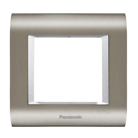 Panasonic 2M maska INOX MAT METALIK bela WVTF1840-5IB EU2 Thea SISTEMA Modular