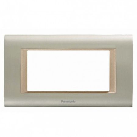 Panasonic 4M maska mat inox+zlatna WVTF1844-5IM EU2 Thea SISTEMA Modular