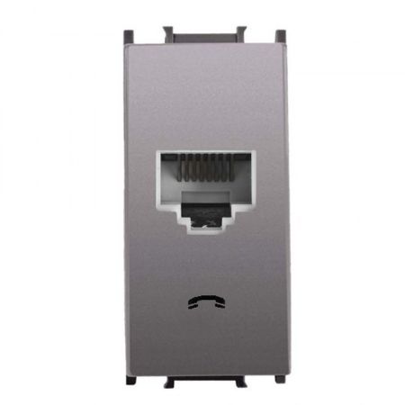Panasonic 1M PTT CAT3e telefonska priključnica antracit siva WVTT1402-4AN EU2 Thea Modular