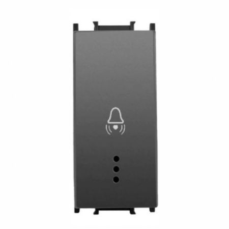 Panasonic 1M poklopac mehanizma taster zvona sa tinjalicom tamno sivi 16A WVTR1020-4DG EU2 Thea Modular