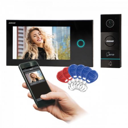 OR-VID-WI-1068/B video-interfon APPOS ORNO (sa kontrolom putem aplikacije)