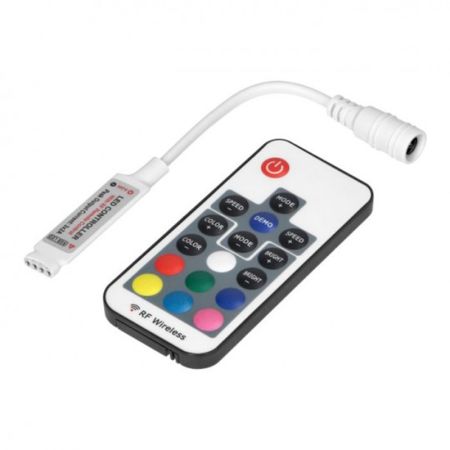 ADVITI AD-TL-6500/P17 mini kontroler za LED RGB trake, 17 tastera