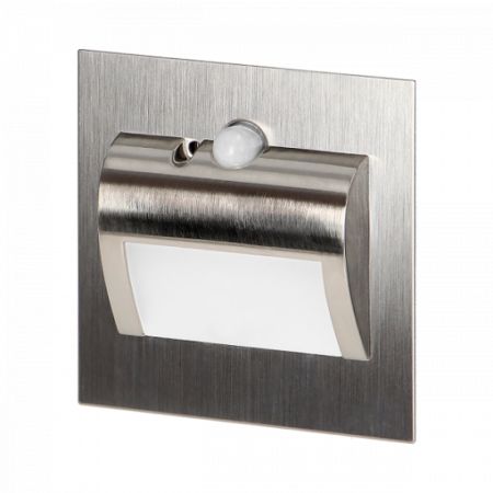 AD-OS-6164LR4/N 1.5W 4000K 12VDC LED saten nikl zidna lampa sa senzorom pokreta-bez napajanja DRACO ADVITI