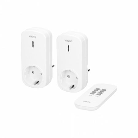 RS-4(GS) set 2+1 Wireless utičnica sa daljinskim upravljačem max. 1000W IP20 VIRONE