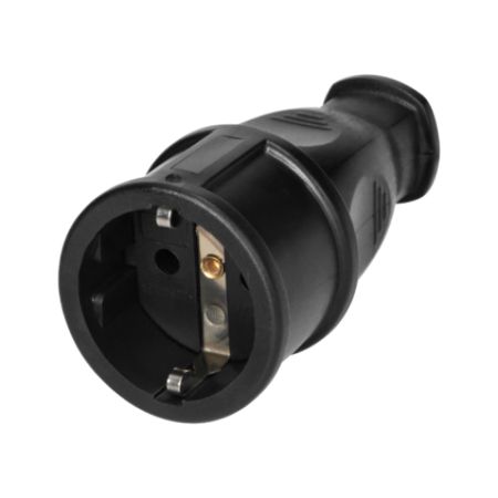 OR-AE-13258(GS) spojka PVC crna ORNO