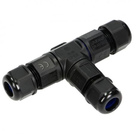 OR-AE-13602 T-razvodnik, uvodnica IP68 3x4mm, 450V/25A ORNO