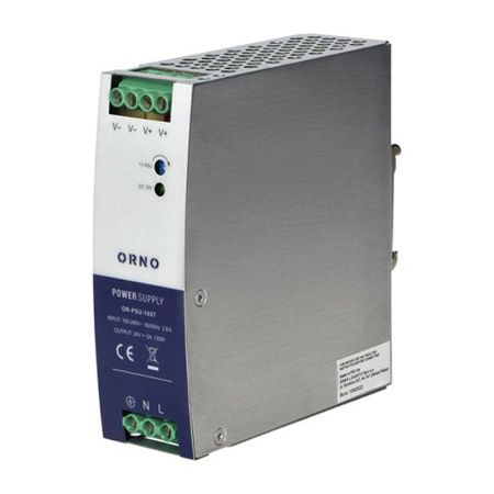OR-PSU-1657 napajanje industrijsko 24V DC 5A 120W za DIN šinu IP21, metalno kućište ORNO 
